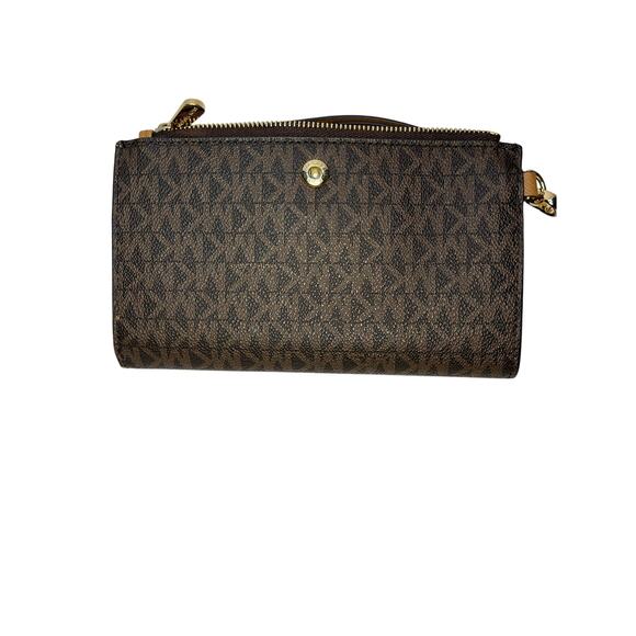 Michael Kors Adele  Wallet Brown - Picture 4 of 10